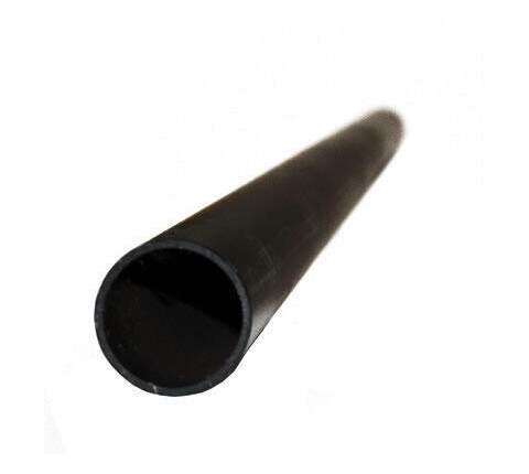 Unknown Aluminiumsrør, Sortlakkert, 3m 48mm X 4mm, 6082-T6, Ral9005 Matt Unknown Aluminiumsrør, Sortlakkert, 3m 48mm X 4mm, 6082-T6, Ral9005 Matt
