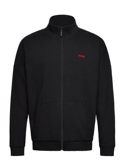 HUGO Austin Zip Jacket   Black   XXL