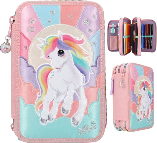 Ylvi Triple Pencil Case RAINBOW  0412616 