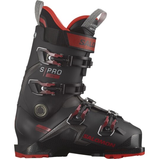 Salomon S/PRO HV 100 GW Skistøvler Herre Black/Red/Beluga 28,5 Salomon S/PRO HV 100 GW Skistøvler Herre Black/Red/Beluga 28,5