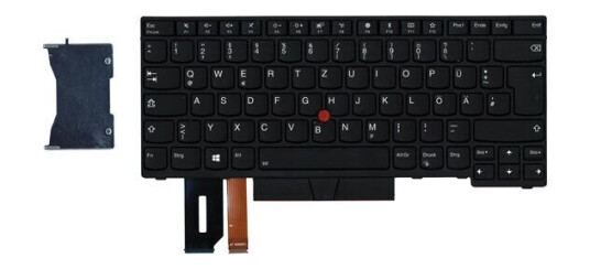 Lenovo - notebook replacement keyboard - with Trackpoint UltraNav - German - black - Brbart tastatur - til utskifting - Tysk - Svart