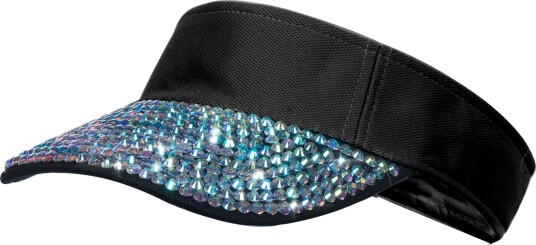 Wilbers & Wilbers Solskjerm med Strass Svart One size 020309-V00