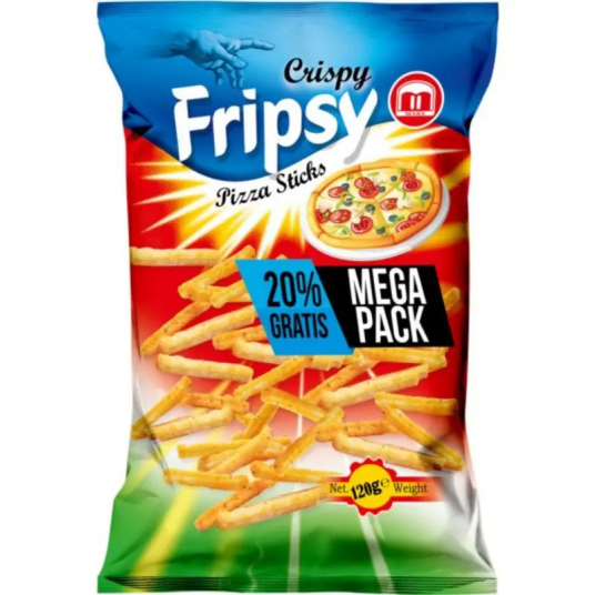 Crispy Fripsy Pizza 120g Crispy Fripsy Pizza 120g