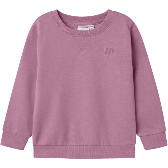 Name It Mauve Orchid Nmfvima Ls Sweat Bru Noos 110