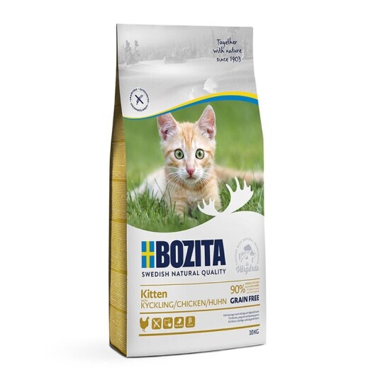 Bozita Kornfritt Kattungefôr Kylling 2 kg
