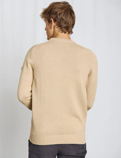 Bruun & Stengade Bs Thorstein Regular Fit Knitwear - Beige - XL