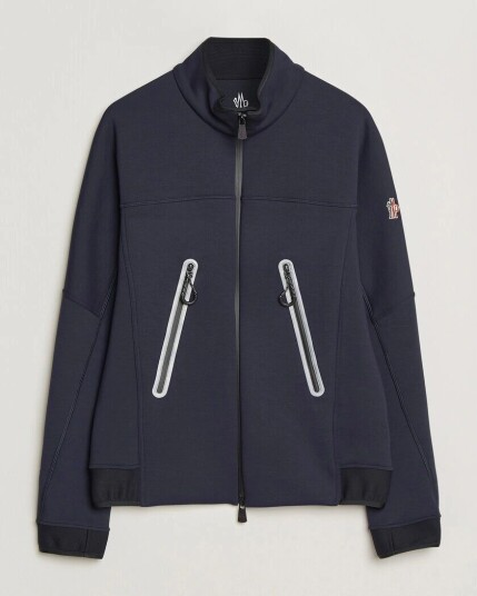 Moncler Grenoble Zip Up Cardigan Navy Moncler Grenoble Zip Up Cardigan Navy