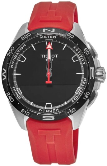Tissot Herreklokke T121.420.47.051.01 T Touch Sort/Gummi Ø47.5 mm