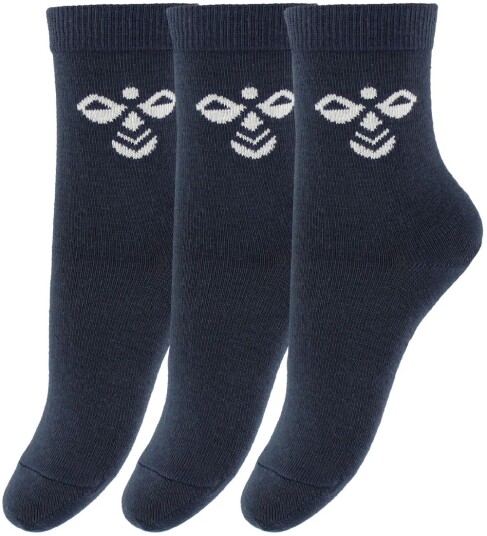 Hummel Sokker HMLSutton 3 pack Navy Hummel 32/36 Sokker Blå 32 36
