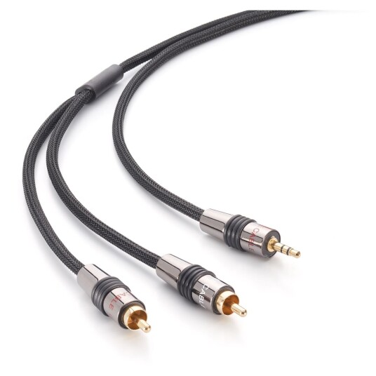 Eagle Deluxe Ii Minijack Til Rca 80 Cm Signalkabel
