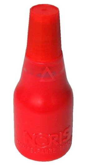 Stempelfarve Noris Rød 25Ml T/Gummi
