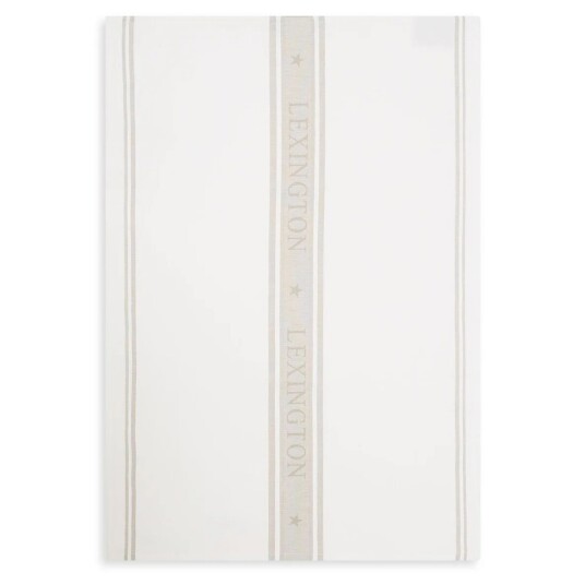 Lexington Icons Star kjøkkenhåndkle 50x70 cm White-beige Lexington Icons Star kjøkkenhåndkle 50x70 cm White-beige