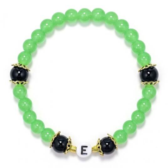 Amalies Design Armbånd E Grønn/sort Grønn Amalies Design Armbånd E Grønn/sort Grønn