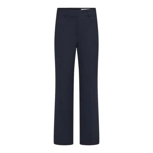 Selected Femme Rita Mid Waist Wide Pant Blå 36/30