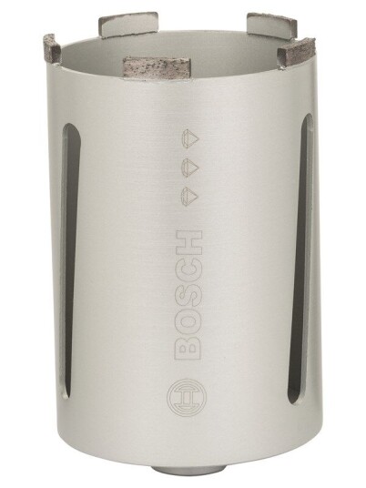 Bosch Diamanttørrborkrone G 1/2" 102 mm, 150 mm, 5 segmenter, 7 mm