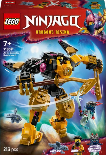 LEGO NINJAGO Arins Spinjitzu-stridsrobot 71839