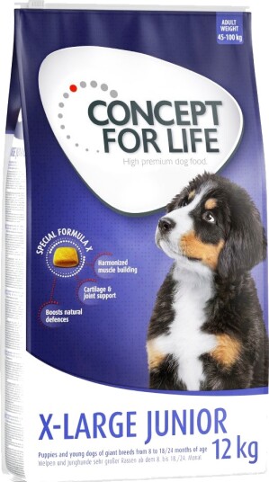 Concept For Life Tørrfôr Puppy X Large & Junior 2 X 12 kg