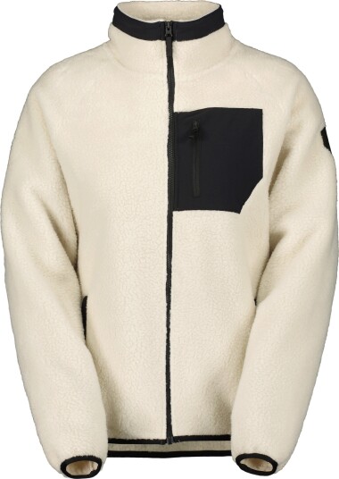 Scott Women's Defined Heritage Pile Jacket Dust White/black M