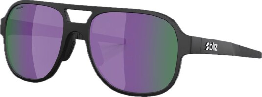 Bliz A006 Matte Black / Smoke W Purple Multi One size