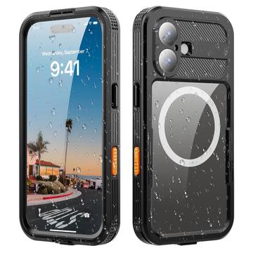 iPhone 17 Redpepper IP68 magnetisk vanntett deksel   svart