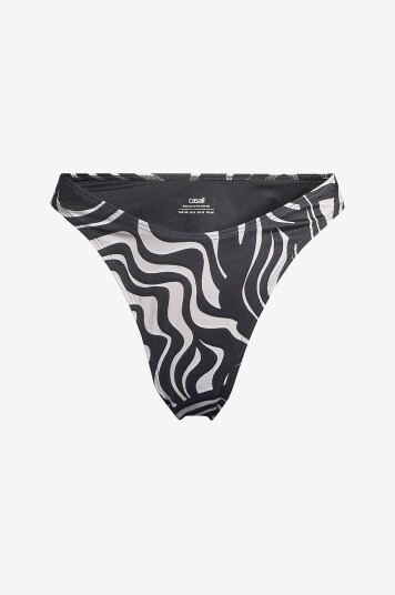 Casall Bikinitruse Swirl High Leg Svart