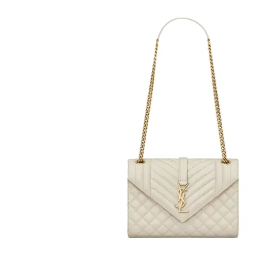 Saint Laurent Dame Vesker Beige ONE SIZE,