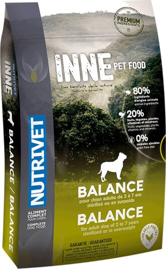 Nutrivet Tørrfôr Inne Dog Balance 12 kg Nutrivet Tørrfôr Inne Dog Balance 12 kg