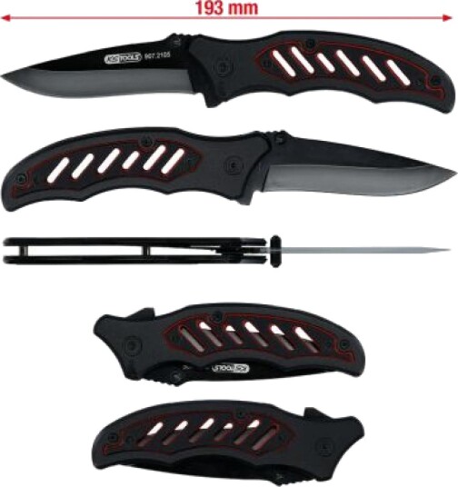 Ks Tools 907.2105 907.2105 Foldekniv Sort