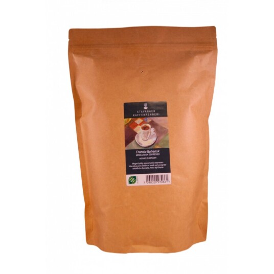 Stavanger Kaffebrenneri fransk italiensk espresso 1 kg