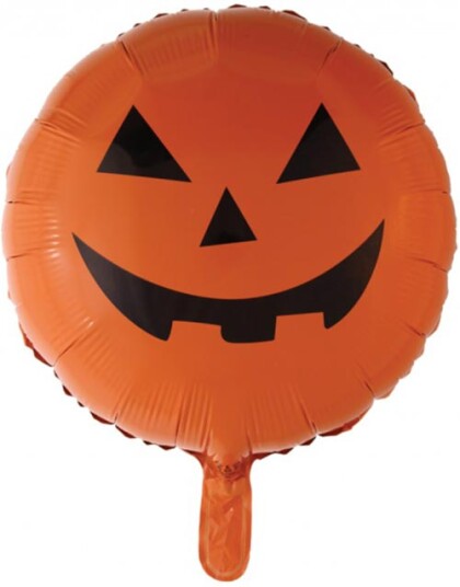 Halloween Pumpkin Folieballong 46 cm