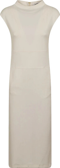 Max Mara Dame Kjoler Beige M,