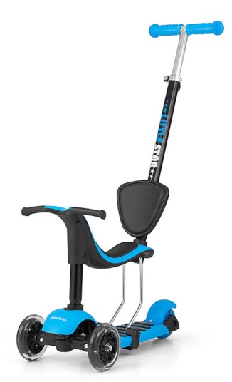 Milly Mally Little Star Gåbil/Scooter 3 in 1 Blå
