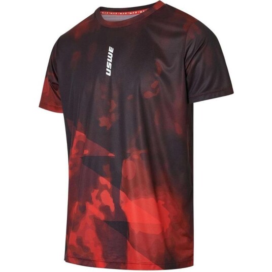 USWE Dimma Trail RunningSS Tee Flame Red Flame Red XS