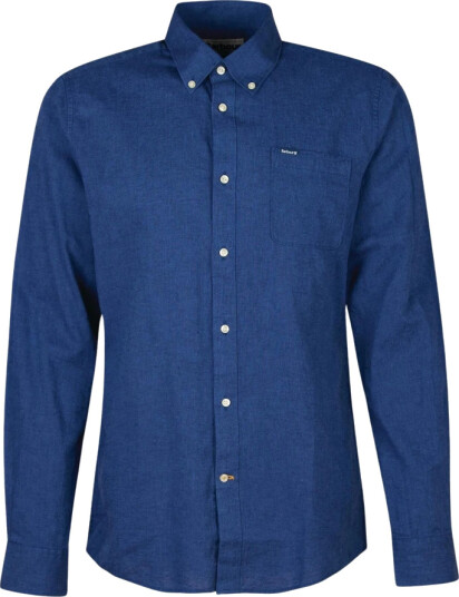Barbour Barbour Nelson Tf Shir Blue L Barbour Barbour Nelson Tf Shir Blue L