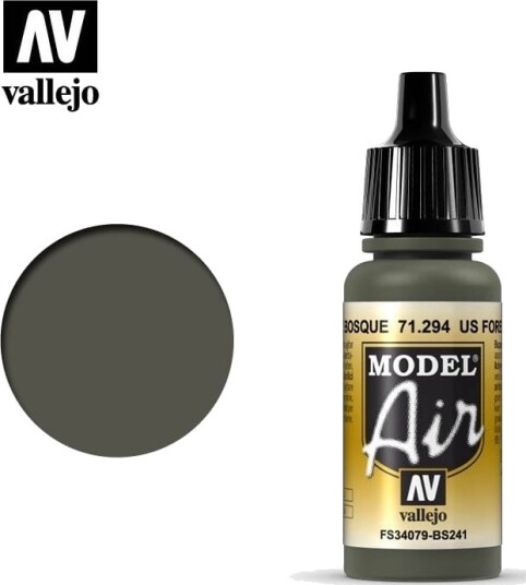 Vallejo Model Air US Forest Green 17ml (71.294)