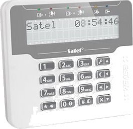Satel VERSA-LCDM-WH LCD betjeningstastatur hvit