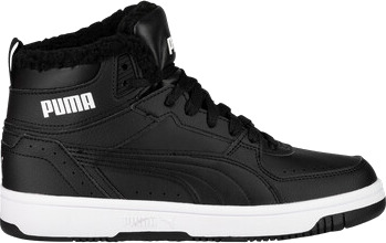 Puma Rebound JOY Fur vintersneaker unisex Svart 47 Puma Rebound JOY Fur vintersneaker unisex Svart 47
