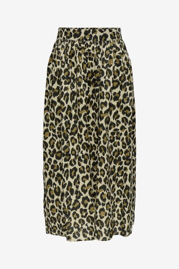 JDY - Skjørt jdyLeonora HW Skirt Wvn - Brun