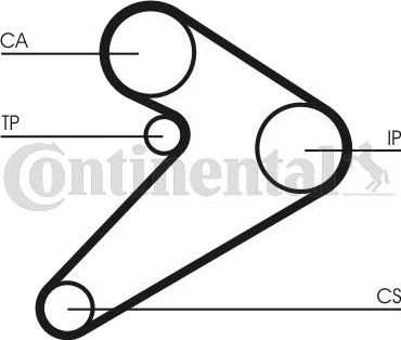Registerrem CONTITECH CT517