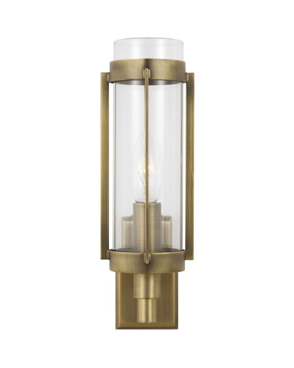 Visual Comfort Flynn Sconce Time Worn Brass