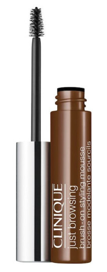 Clinique Just Browsing Brush-On Styling Mousse 03 Deep Brown 2 ml Øyenbrynsskygge