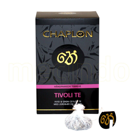 Chaplon Tivoli Hvit/Grønn Te Ø - 15 Poser
