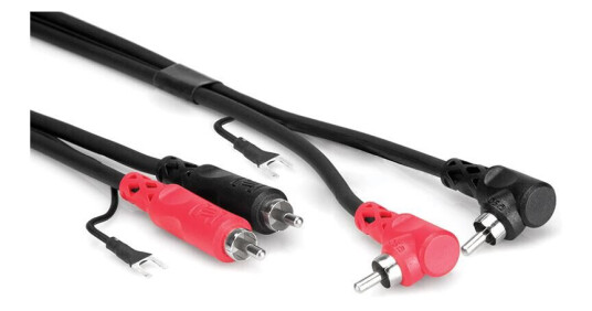 Hosa Cra201dj Dual Cable Ph/ph Ground Wire 1 M Hosa Cra201dj Dual Cable Ph/ph Ground Wire 1 M