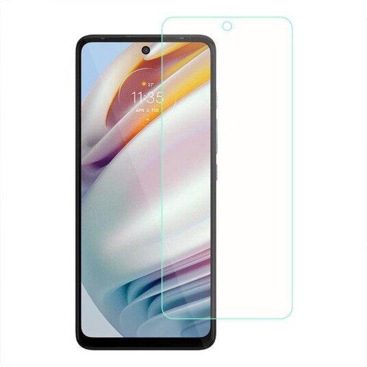 INCOVER Motorola Moto G60 Arc Edge Herdet Glas - Skjermbeskytter - Gjennomsiktig