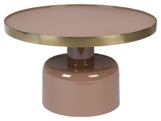 Zuiver Glam Sofabord, Ø60, Pink Unoliving