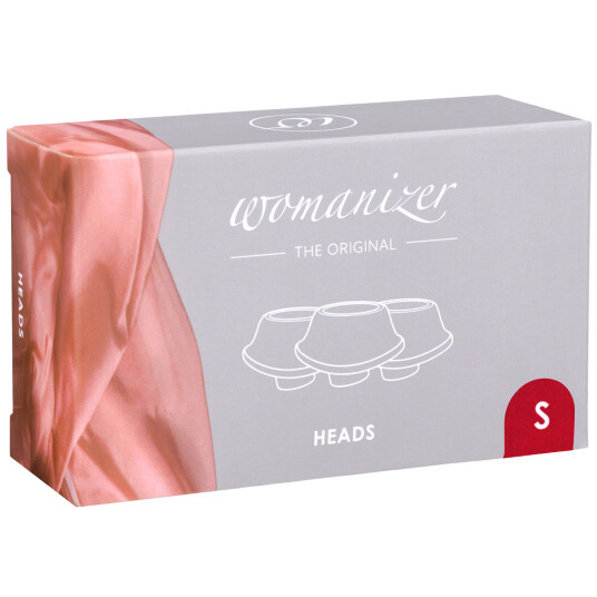 Womanizer Sugehoder 3 stk. small - Rød Womanizer Sugehoder 3 stk. small - Rød