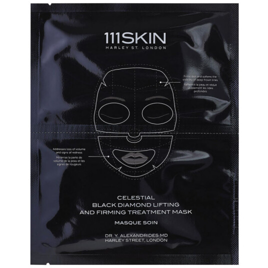 111Skin Celestial Black Diamond Lifting and Firming Treatment Mask 5 pcs