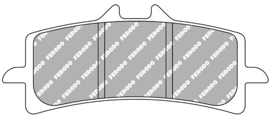 Bremseklosser FERODO FDB2260XRAC Bremseklosser FERODO FDB2260XRAC