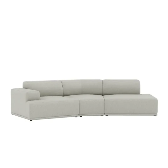 Muuto Connect Soft Modular Sofa / 3 Seater   Configuration 5   Clay 12