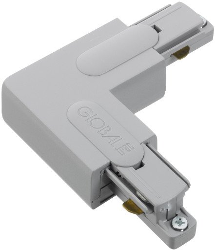 Global 1F Angle GB35-1 venstre grå (alu) (innvendig)